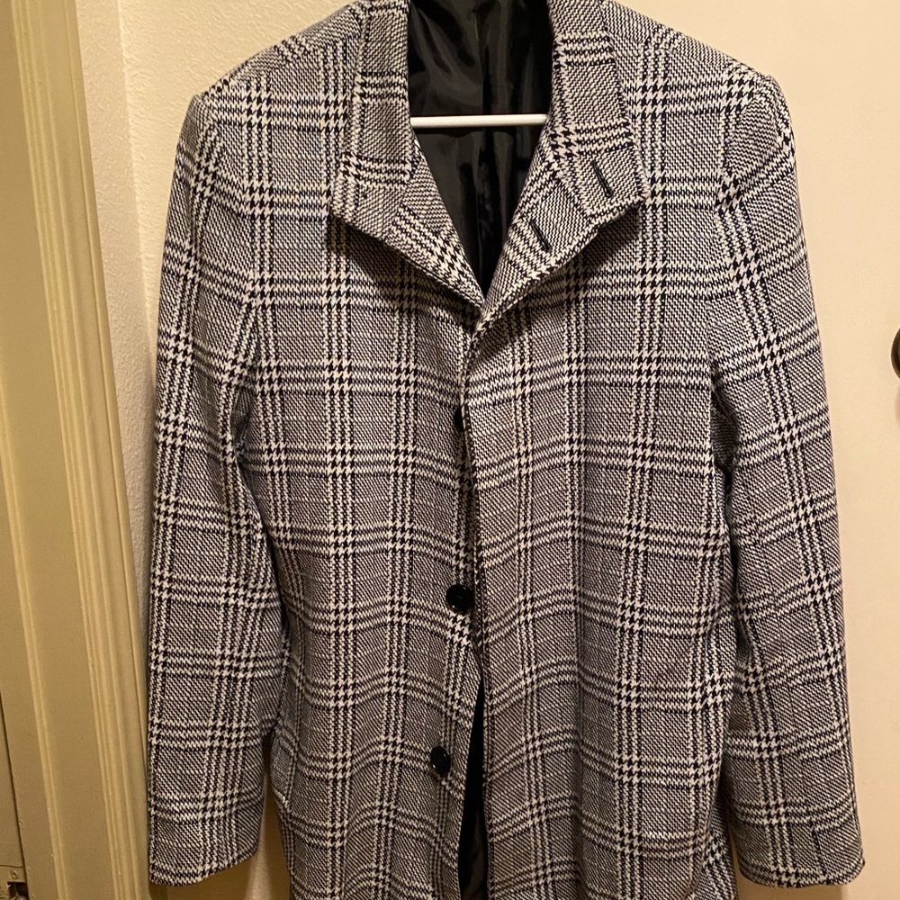ZARA twill long coat size XL